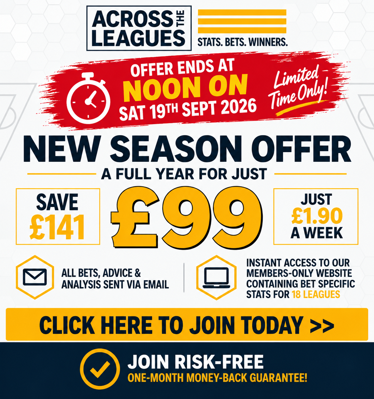 Click here to join Across the Leagues now...